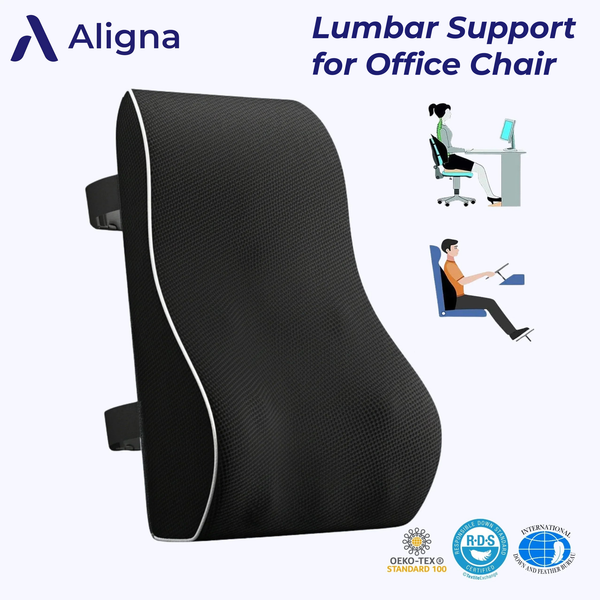 Aligna Lumbar Support Pillow for Office Chair